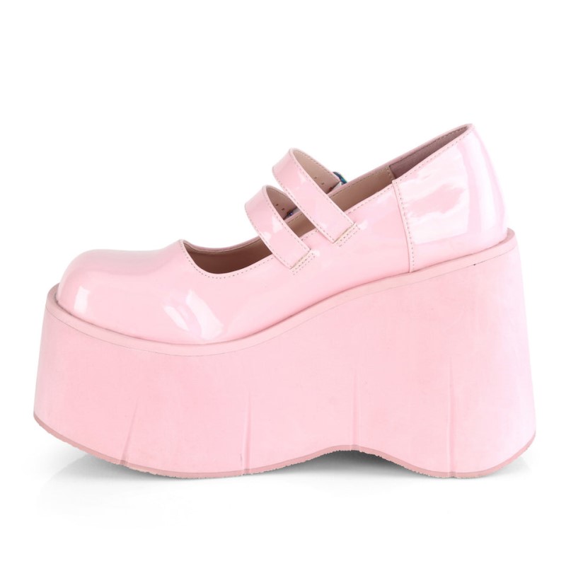 Demonia Kera 08 Platform Naisten Mary Janes Pinkki Suomi | IW8-77217R6