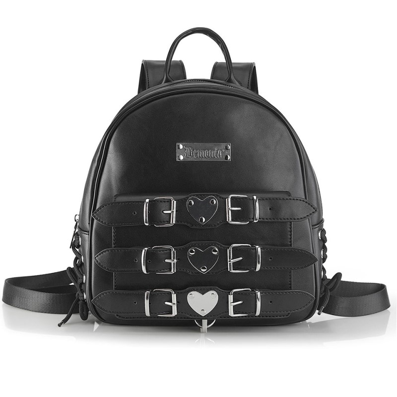 Demonia Vegan Leather Mini Backpack Asusteet Mustat Suomi | JJ3-73897H0